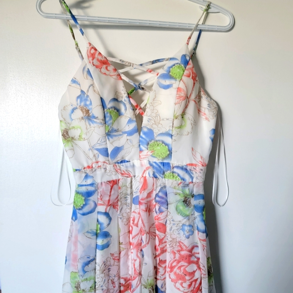 Floral Romper Dress